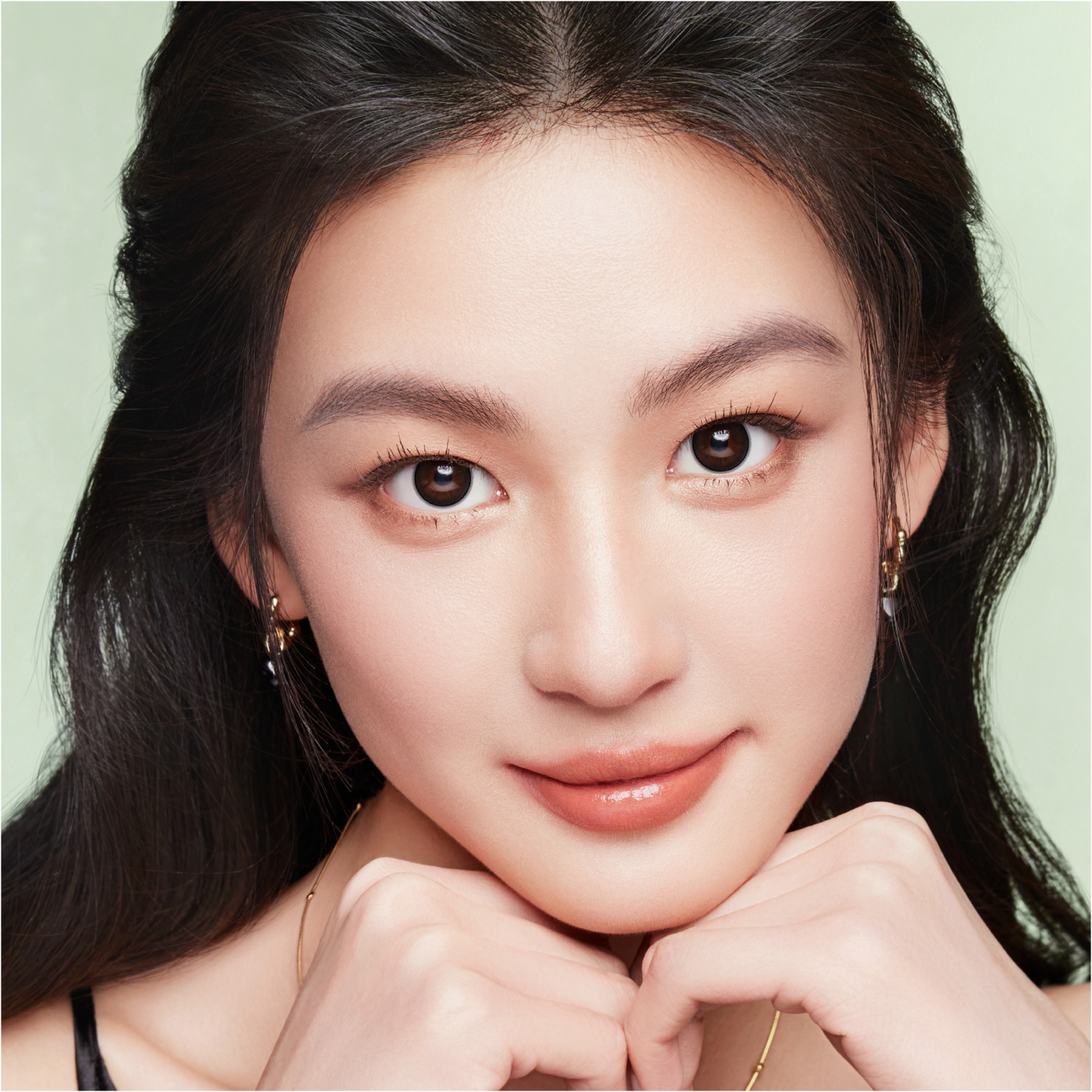 Eylumi Black Peach Iced Tea Colored Contact Lenses - image 2
