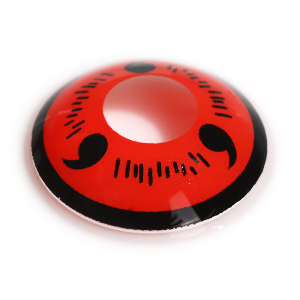 Eylumi Naruto Sasuke Red Sharingan Cosplay Contacts Colored Contact Lenses - image 6