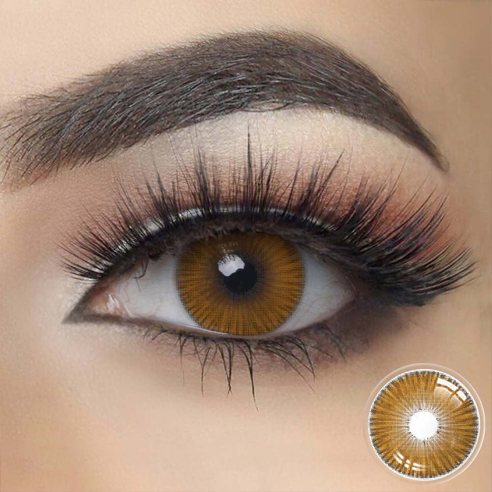 Eylumi Fiesta Brown Colored Contact Lenses - image 2