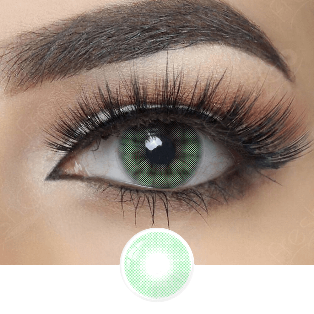 Eylumi Hidrocor Verde Green Colored Contact Lenses - image 2