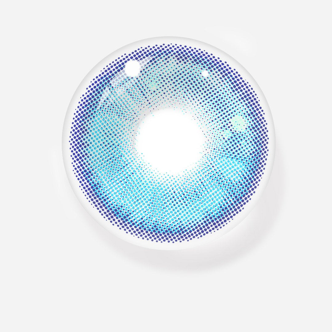 Eylumi Rio Blue Colored Contact Lenses - image 3