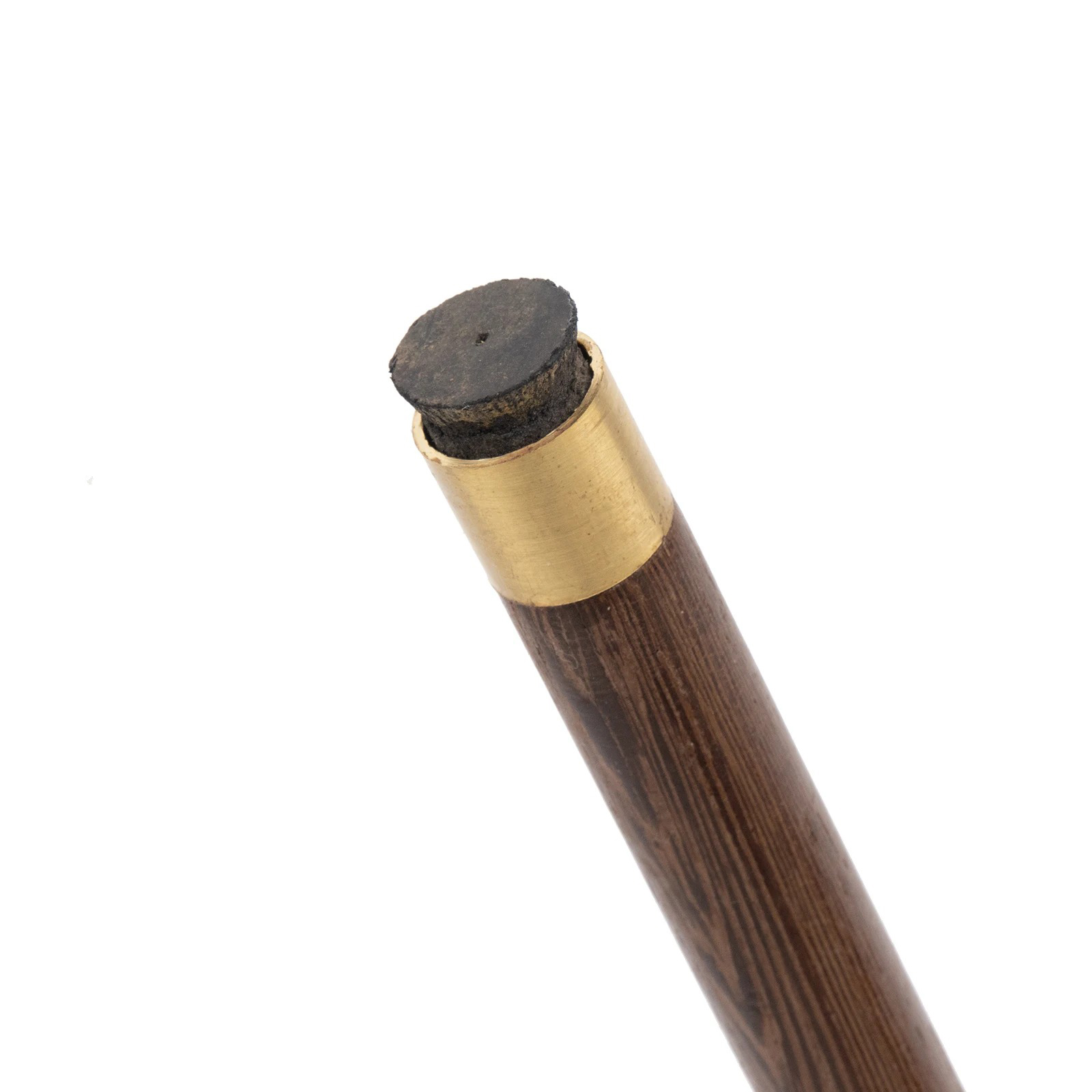 Handcrafted Wooden Walking Cane, Detachable 3-Piece Walking Stick with Classic Derby Handle