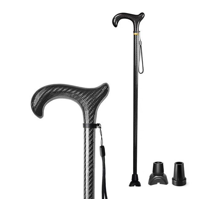 T700 Carbon Fiber Walking Cane – Ultra-Lightweight Full Carbon Design