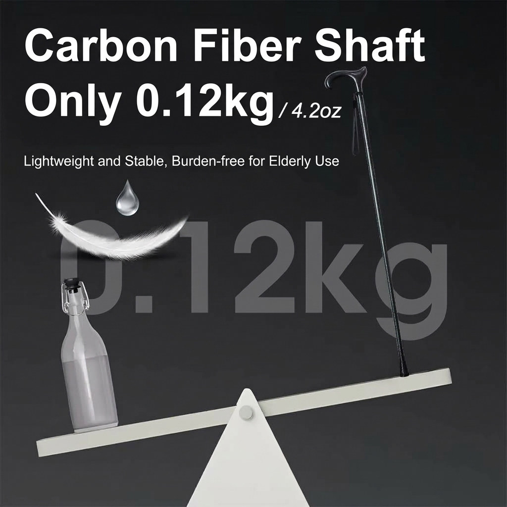 T700 Carbon Fiber Walking Cane – Ultra-Lightweight Full Carbon Design
