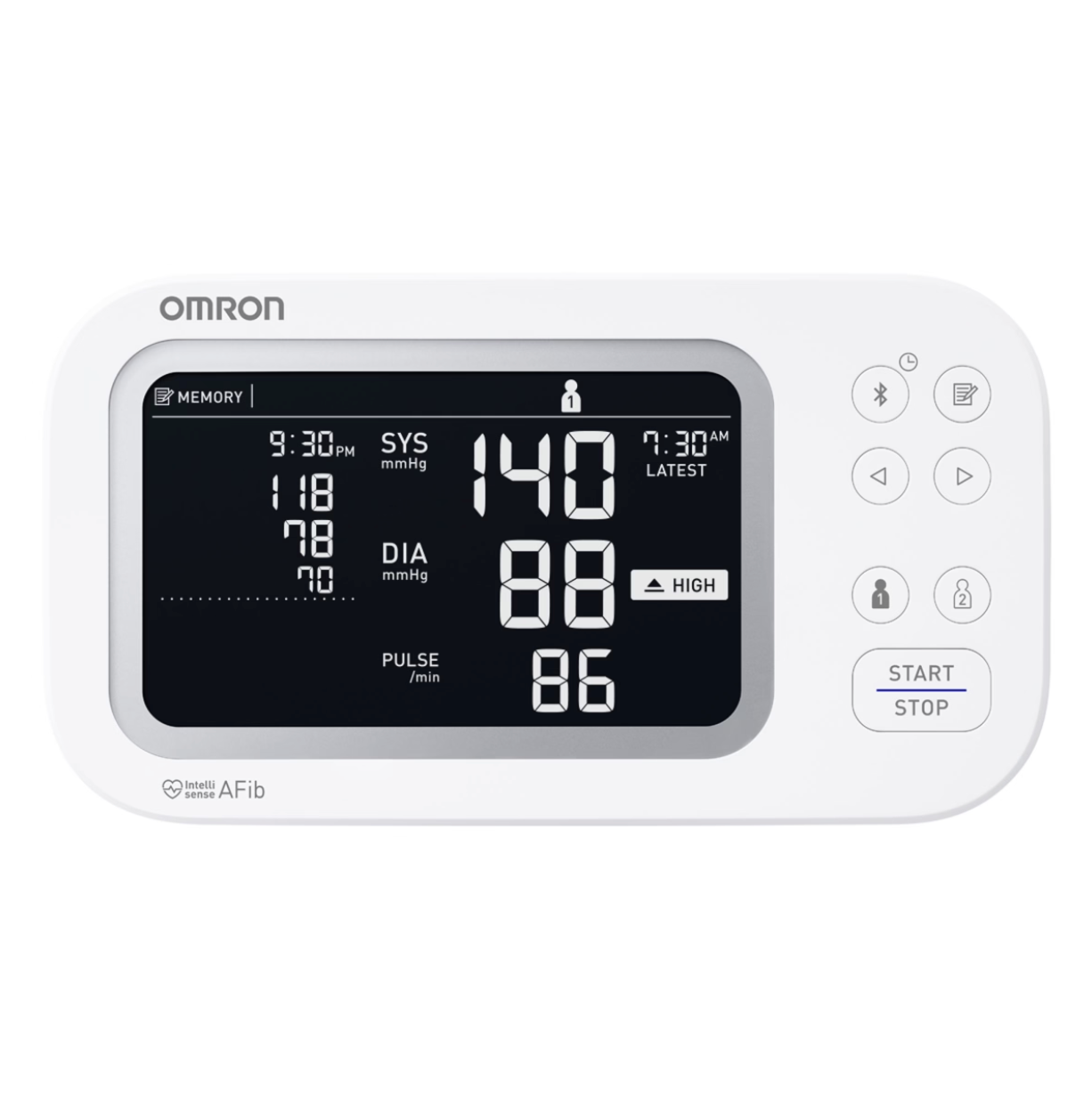 OMRON Platinum Upper Arm Blood Pressure Monitor BP5465