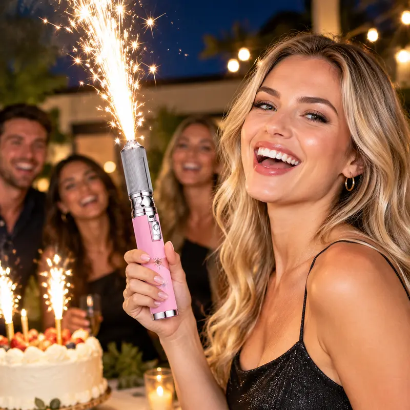 FOCUS Handheld Spark Fountain | Portable Spark Effect Device