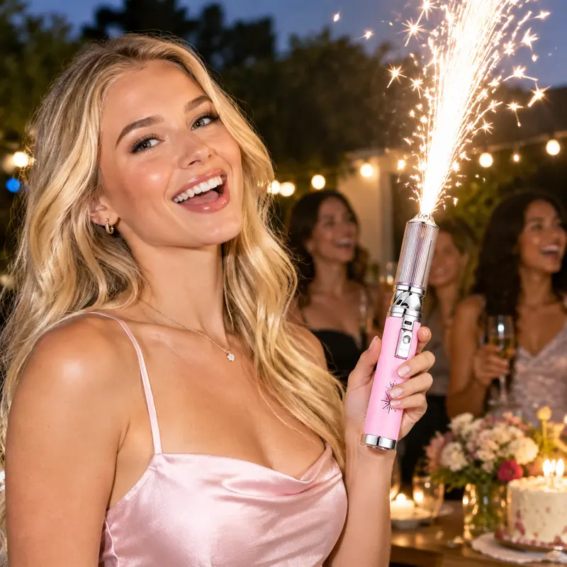 FOCUS Handheld Spark Fountain | Portable Spark Effect Device