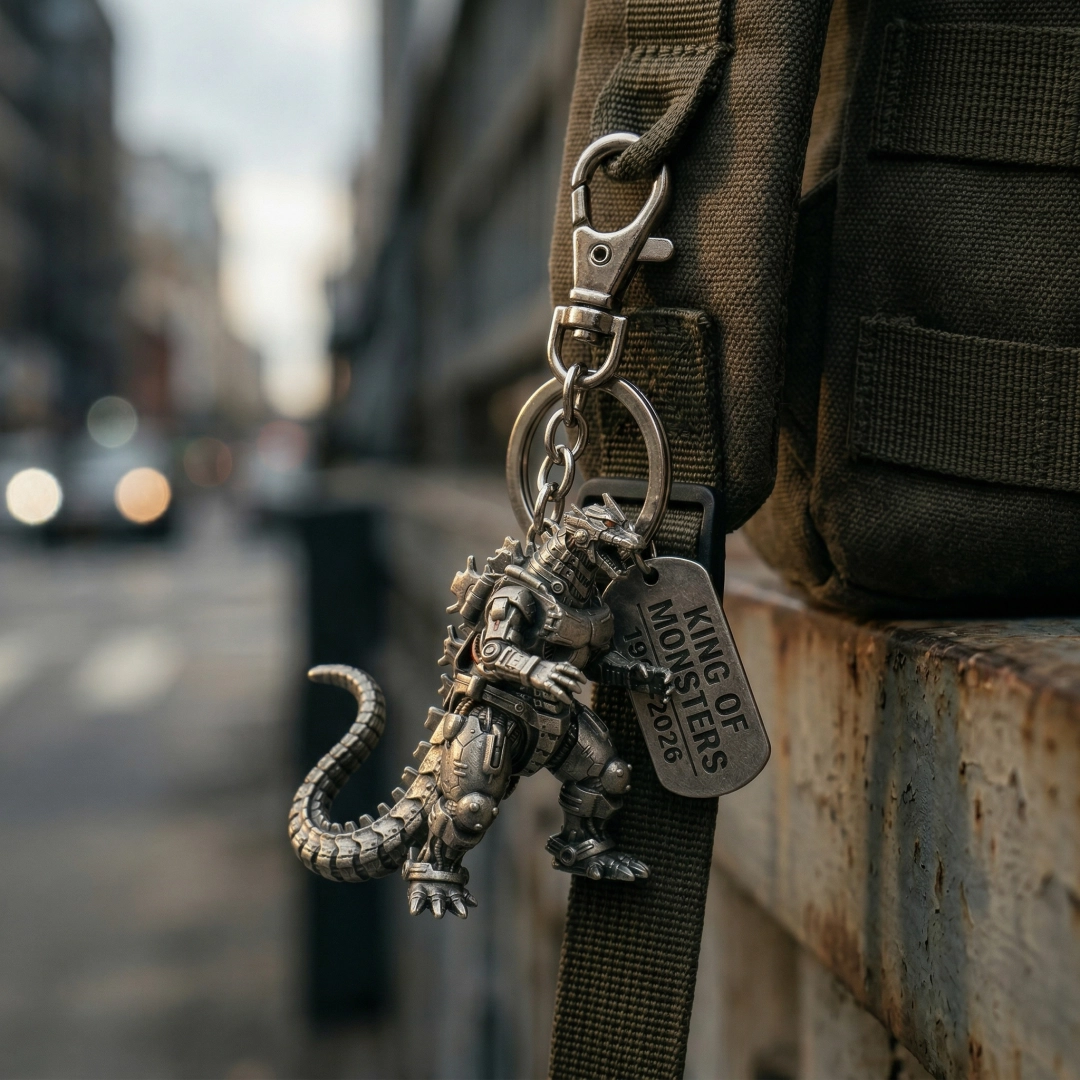 King of Monsters 72nd Anniversary keychain