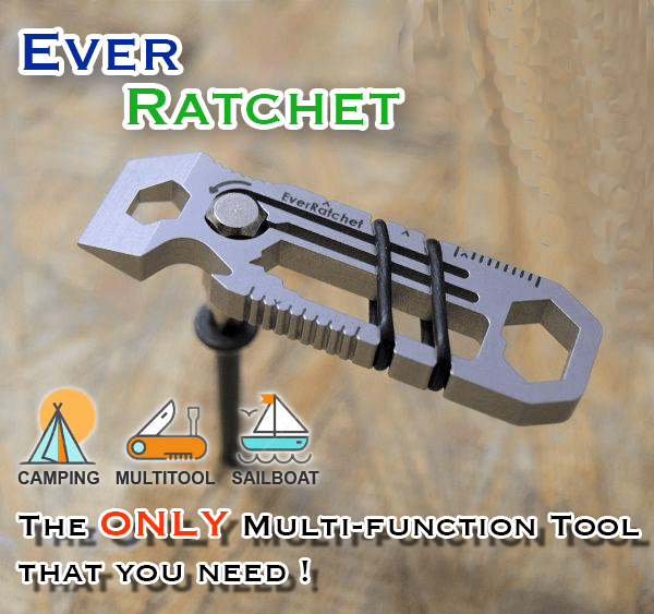 6 In 1 Multi-Tool Keychain
