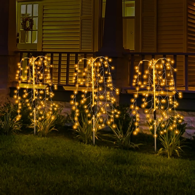 🔥LAST DAY 50% OFF🎁Waterproof Solar Garden Lights Outdoor Decor