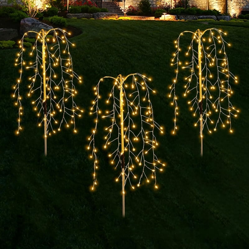 🔥LAST DAY 50% OFF🎁Waterproof Solar Garden Lights Outdoor Decor