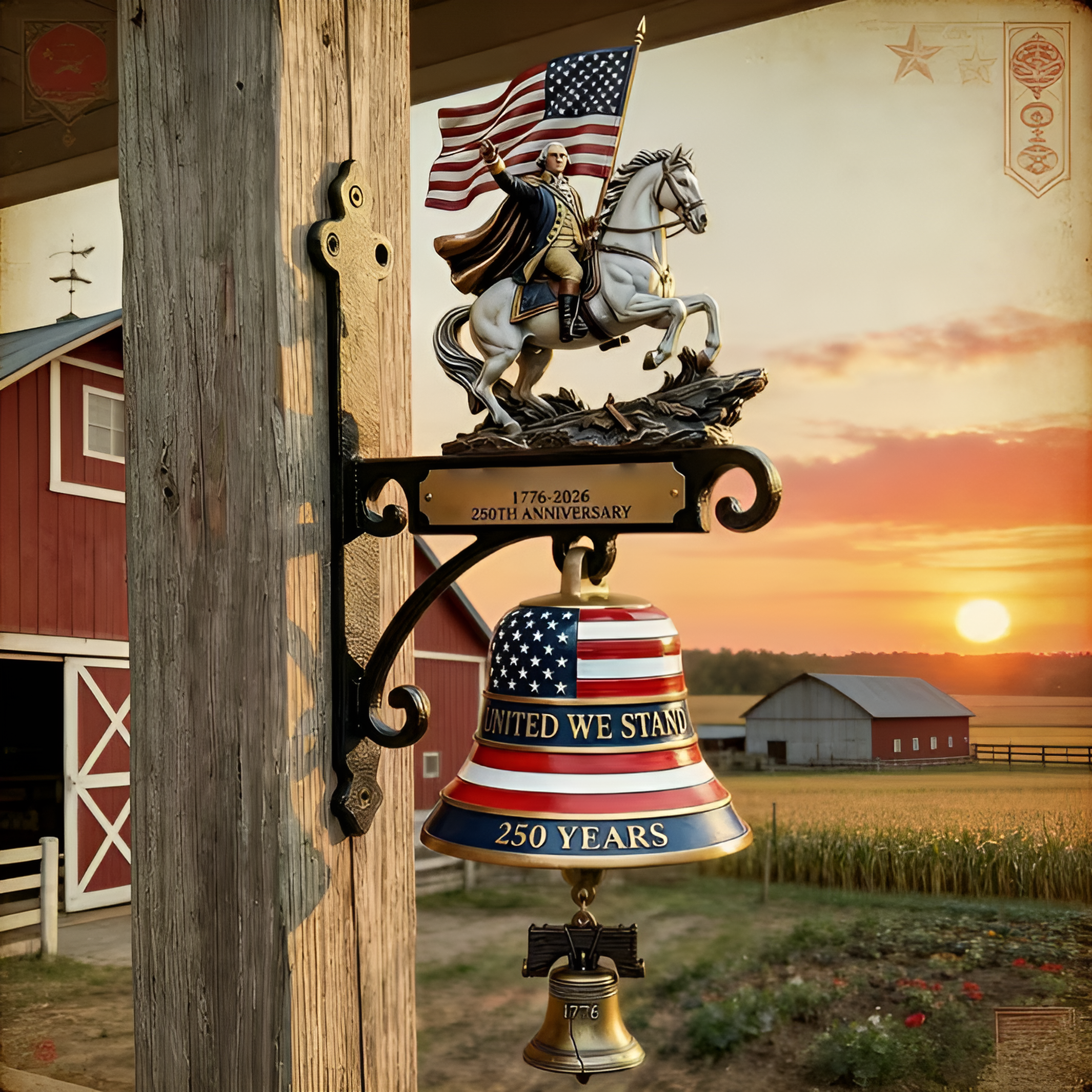 🛎️ American 250th Anniversary Commemorative Doorbell