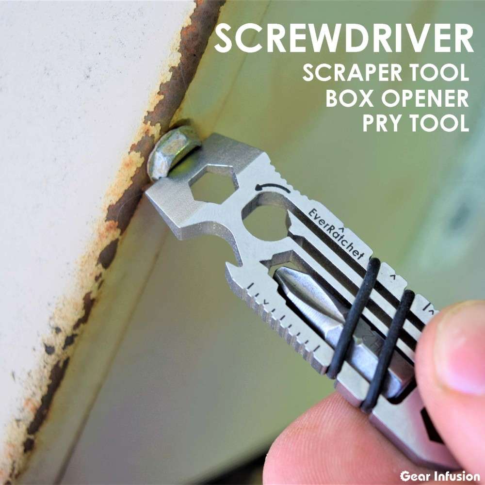 6 In 1 Multi-Tool Keychain
