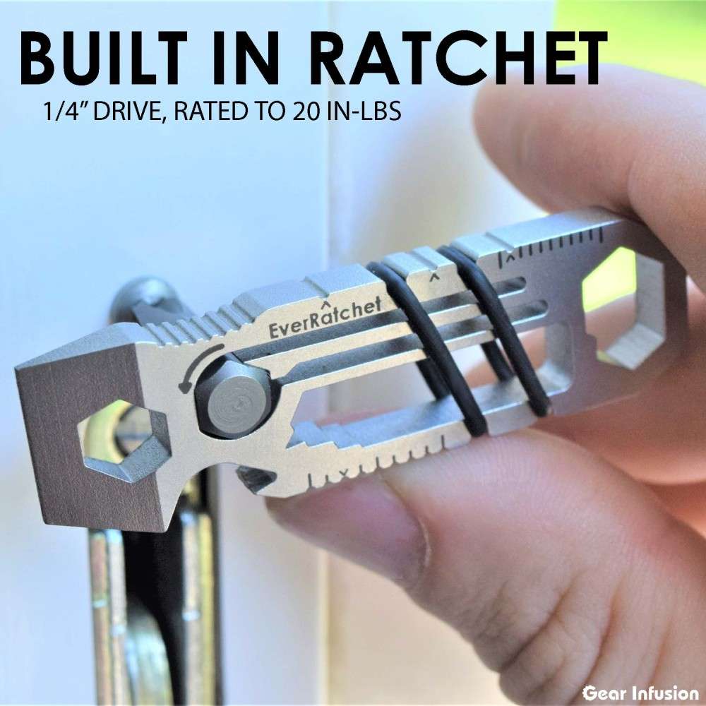 6 In 1 Multi-Tool Keychain
