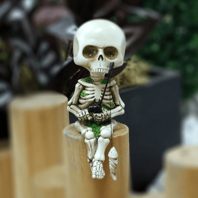 🔥HOT SALE 40% OFF🔥FISHING SKELETON GARDEN ACCESSORY💀