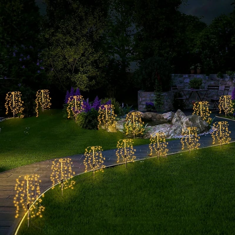 🔥LAST DAY 50% OFF🎁Waterproof Solar Garden Lights Outdoor Decor