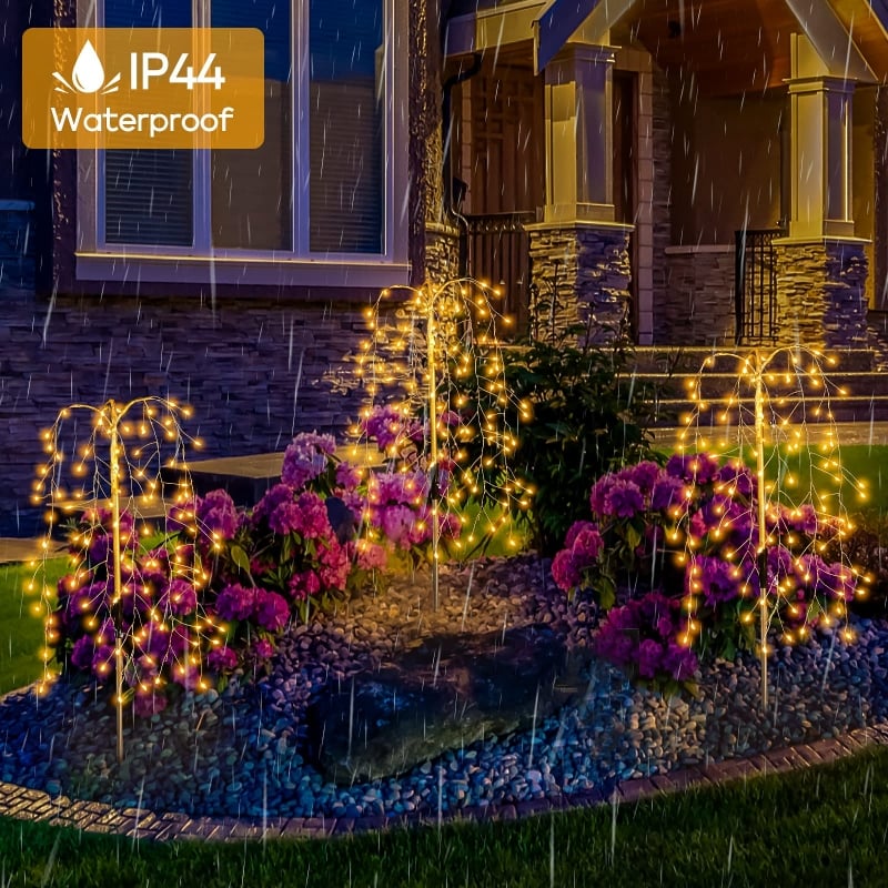 🔥LAST DAY 50% OFF🎁Waterproof Solar Garden Lights Outdoor Decor