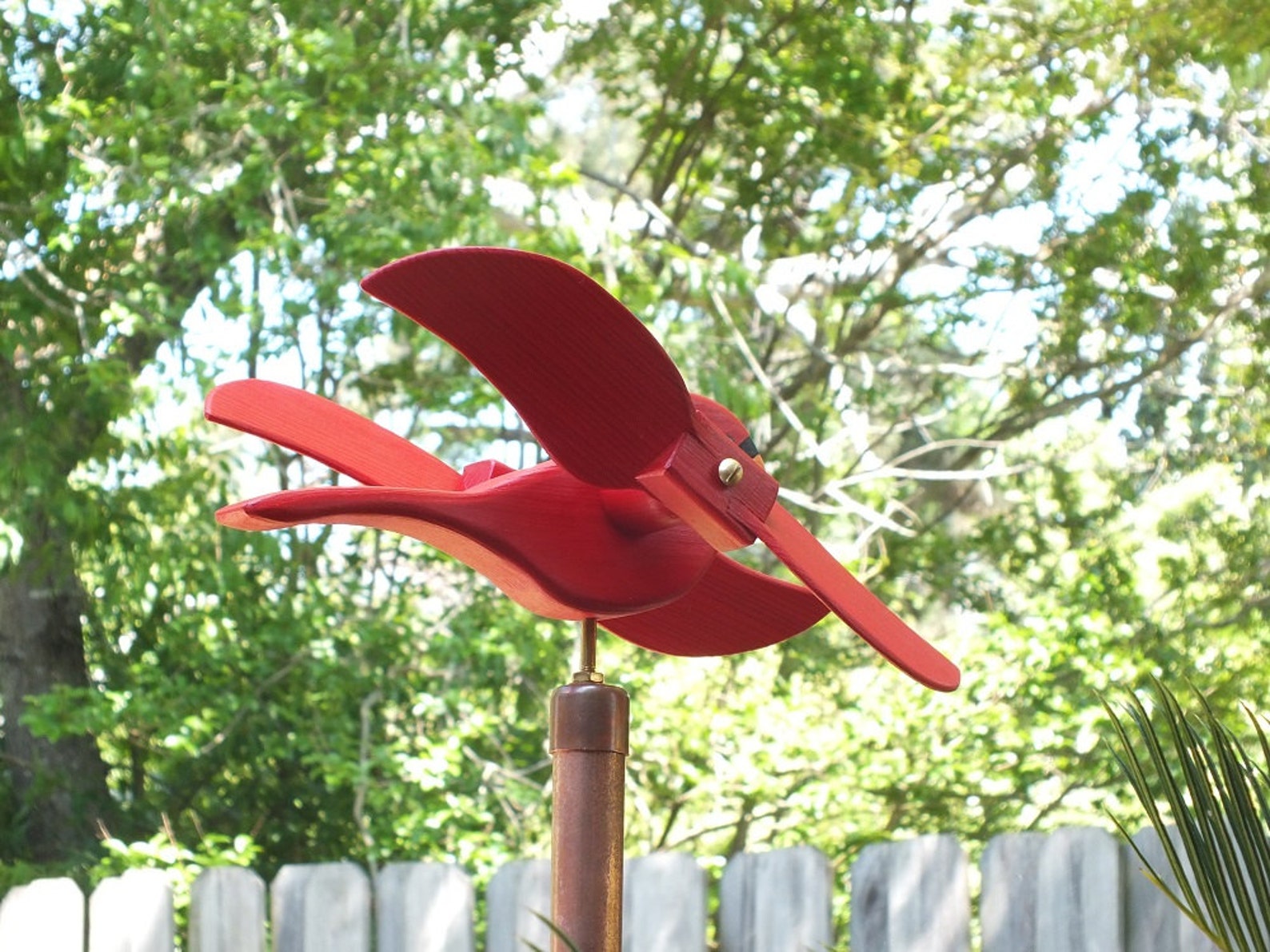 Wind Driven Folk-art Twirlybirds