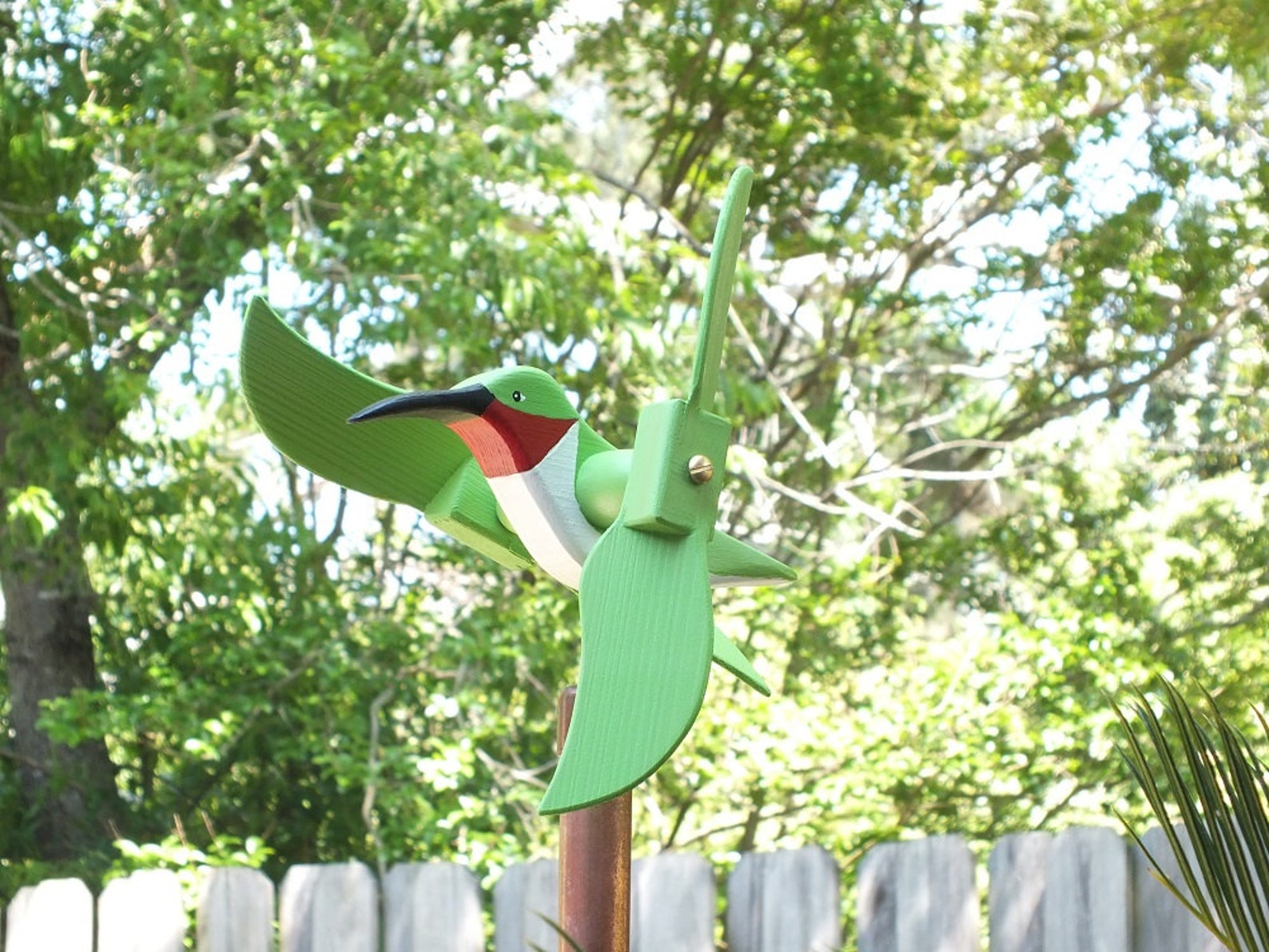 Wind Driven Folk-art Twirlybirds