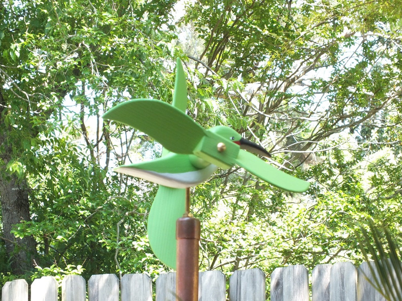 Wind Driven Folk-art Twirlybirds