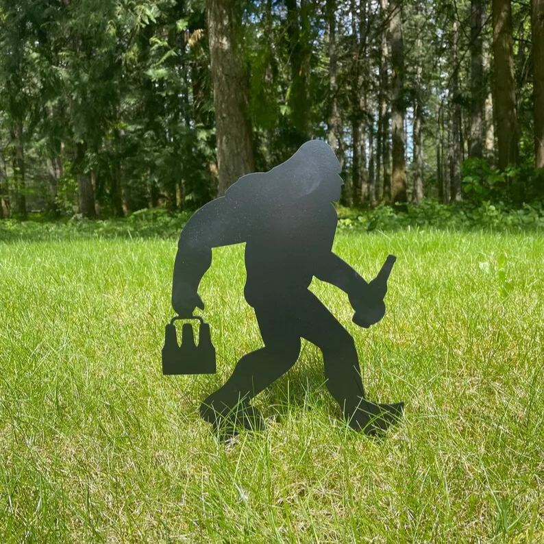 Bigfoot Garden Stake