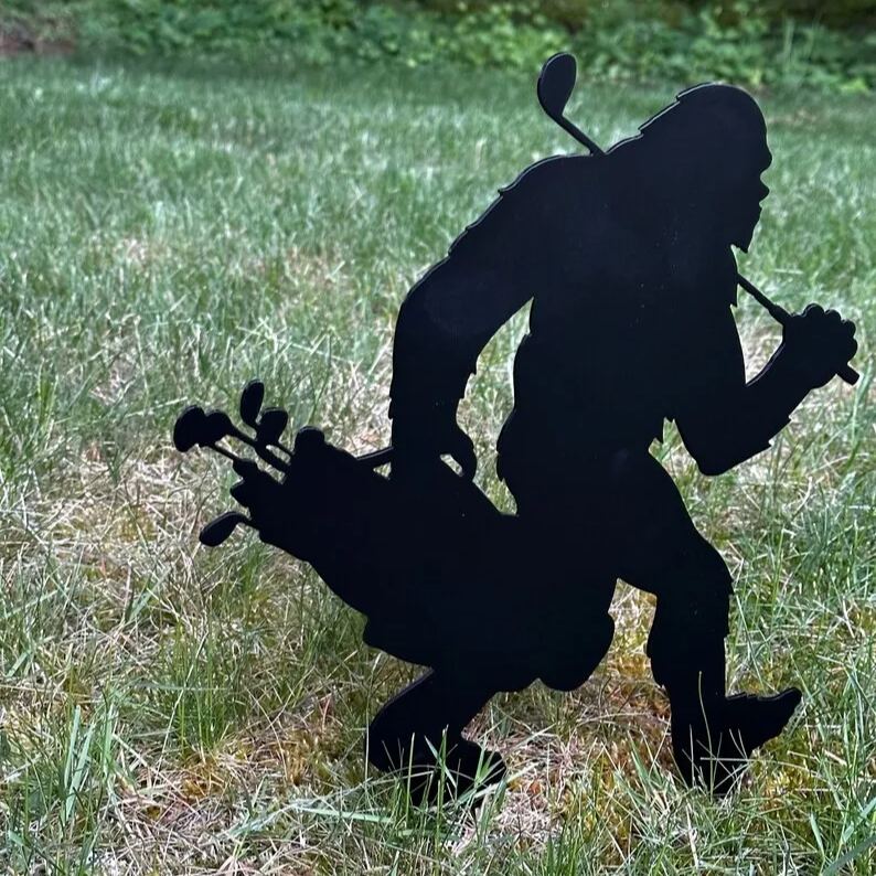 Bigfoot Garden Stake