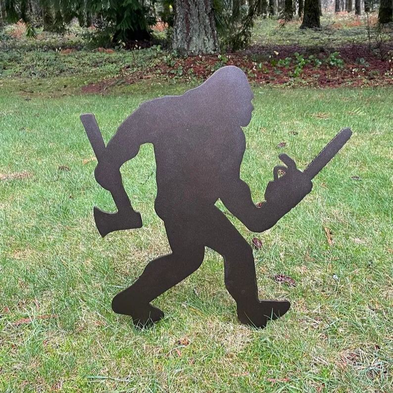 Bigfoot Garden Stake