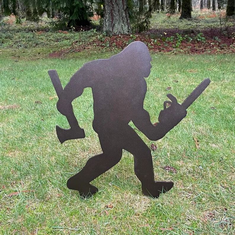 Bigfoot Garden Stake