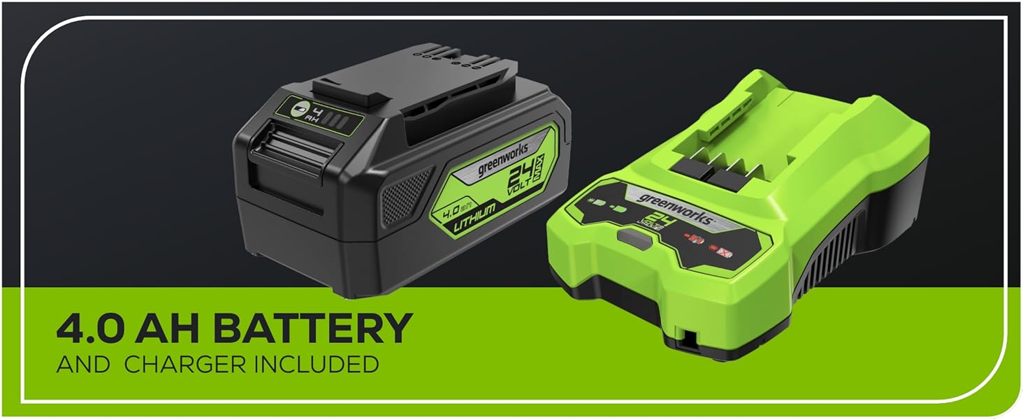 Powerful Motor, 4Ah battery and charger inlcuded