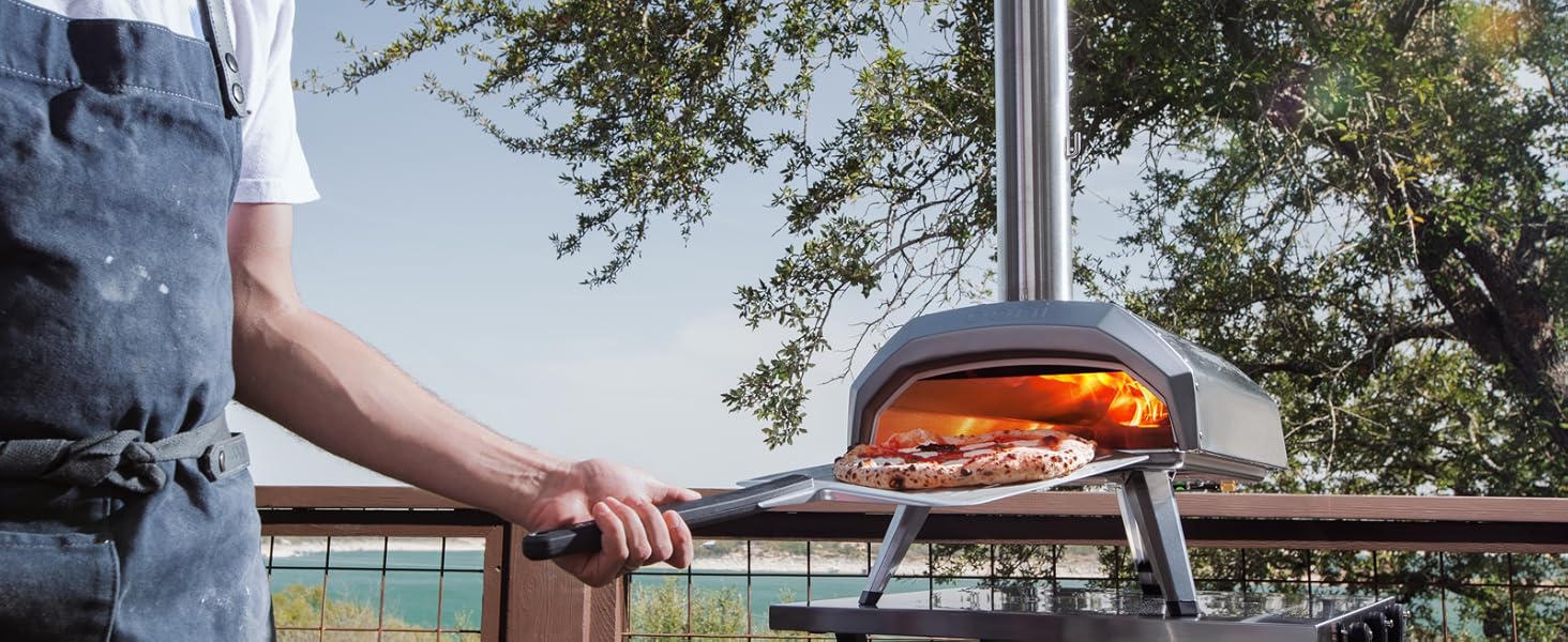 Ooni Karu 12 beachfront cooking barbecue grill bbq