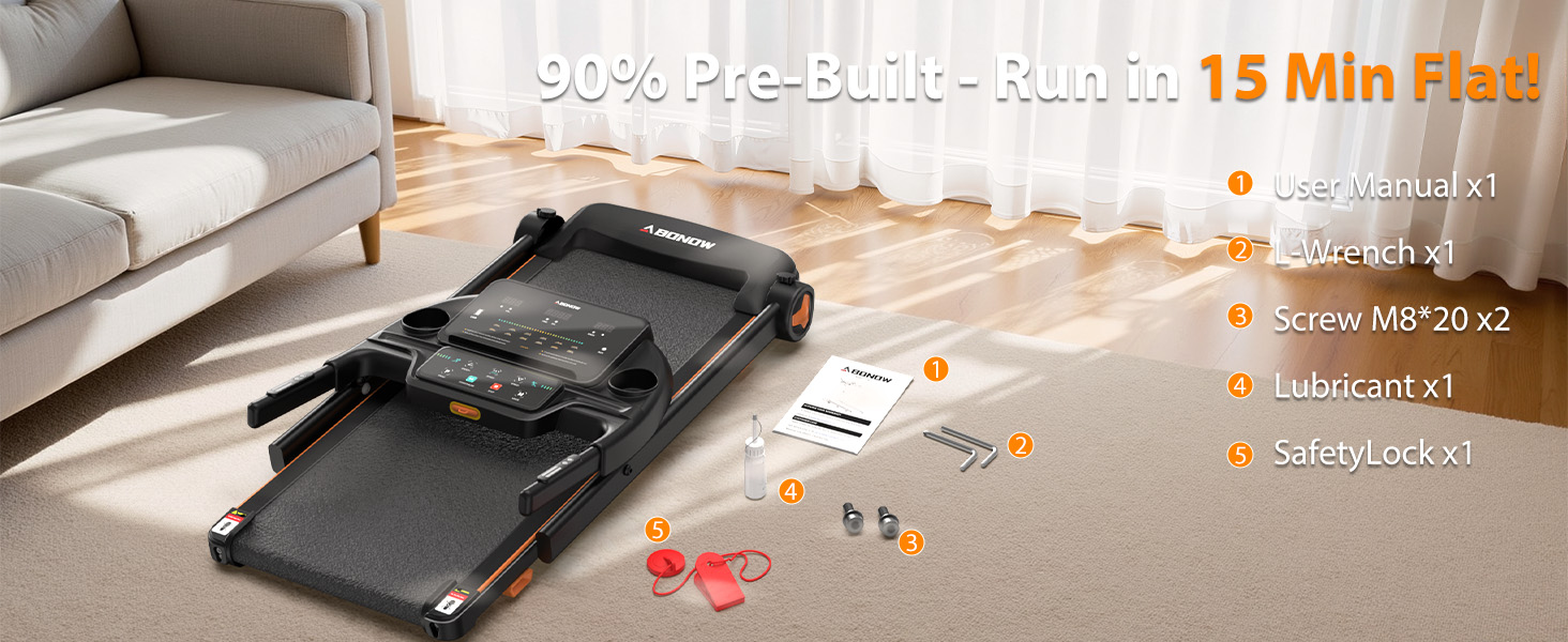 Folding Treadmills for Home with Incline