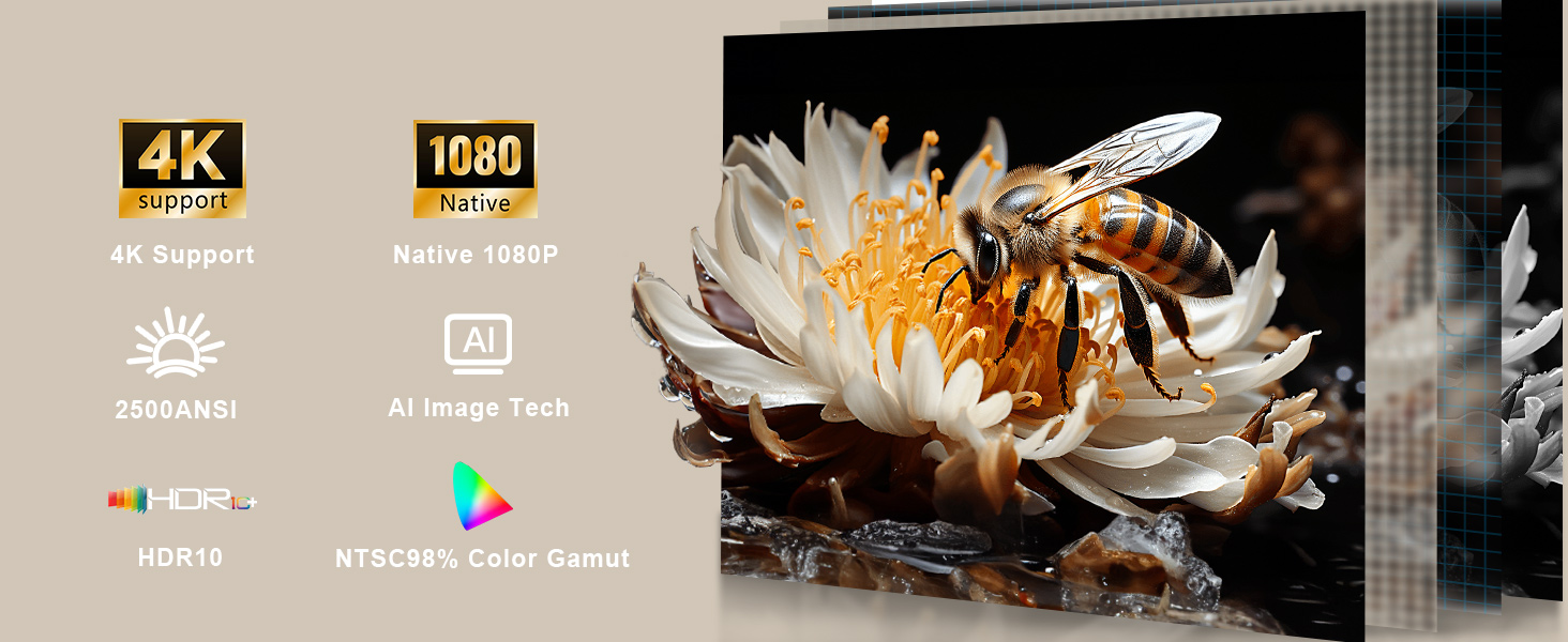 1080P projector