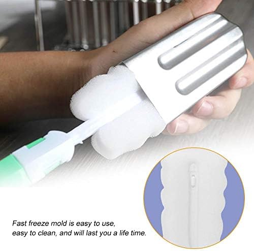 Single Stainless Steel Ice Lolly Mould with Reusable Lid