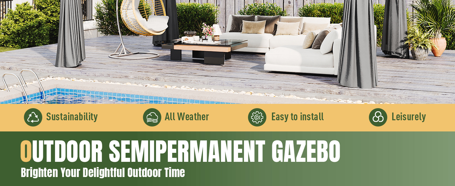 outdoor patio gazebo