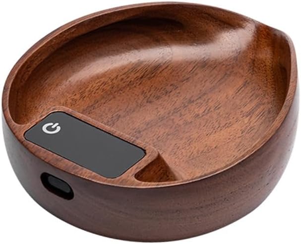 Walnut Wood Precision Coffee & Tea Scale (0.1g Accuracy)