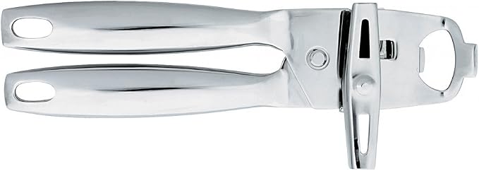 Classic Stainless Steel Manual Tin Opener with Bottle Opener