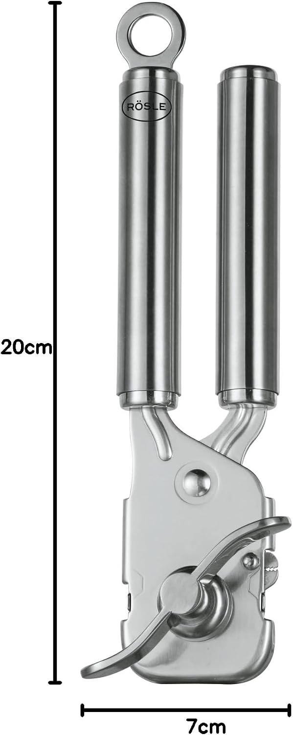 Smooth-Edge Safety Tin Opener (18/10 Stainless Steel, No Sharp Edges)