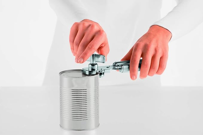 Smooth-Edge Safety Tin Opener (18/10 Stainless Steel, No Sharp Edges)