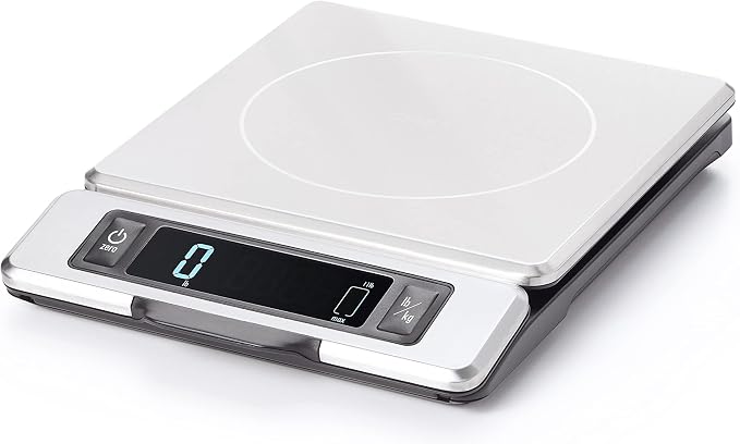 Slim Stainless Steel Digital Kitchen Food Scale (5kg Capacity)