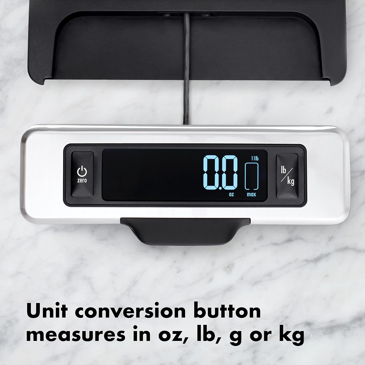 Slim Stainless Steel Digital Kitchen Food Scale (5kg Capacity)