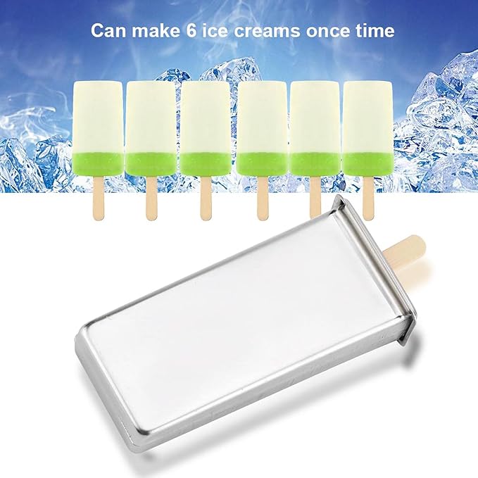 Stainless Steel Ice Lolly Maker Mould Set with Stand