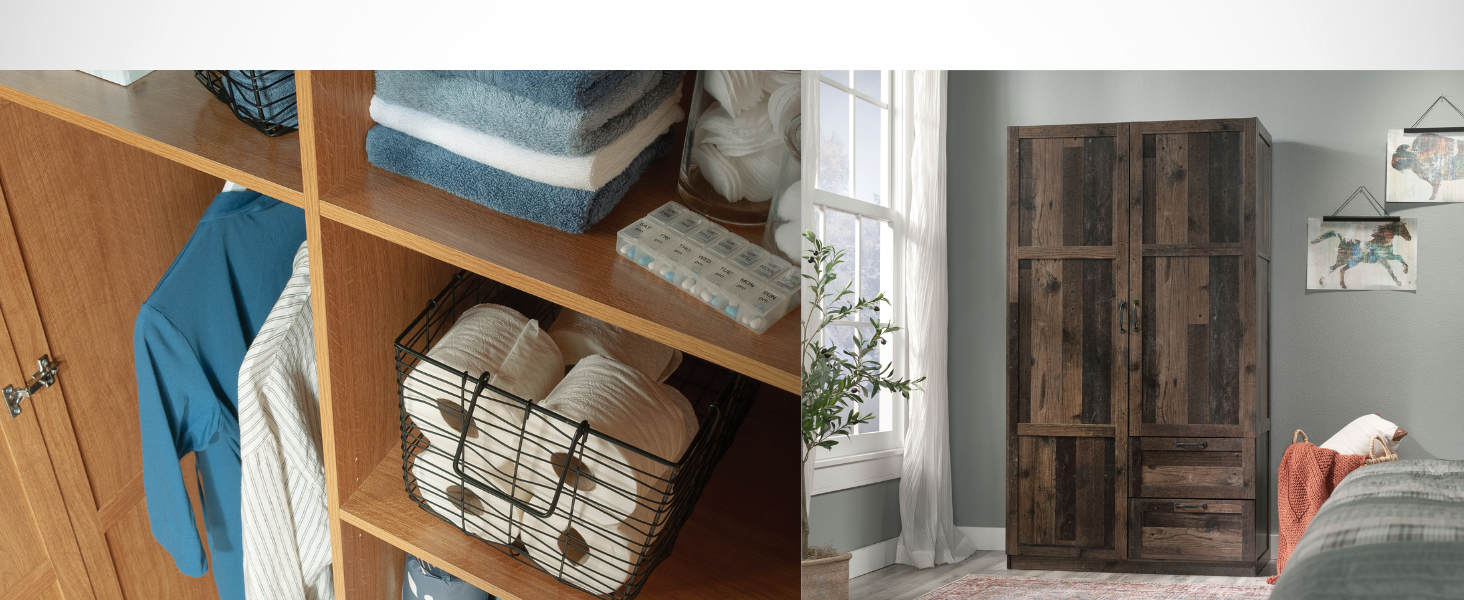 Sauder Select Wardrobe Storage Cabinet