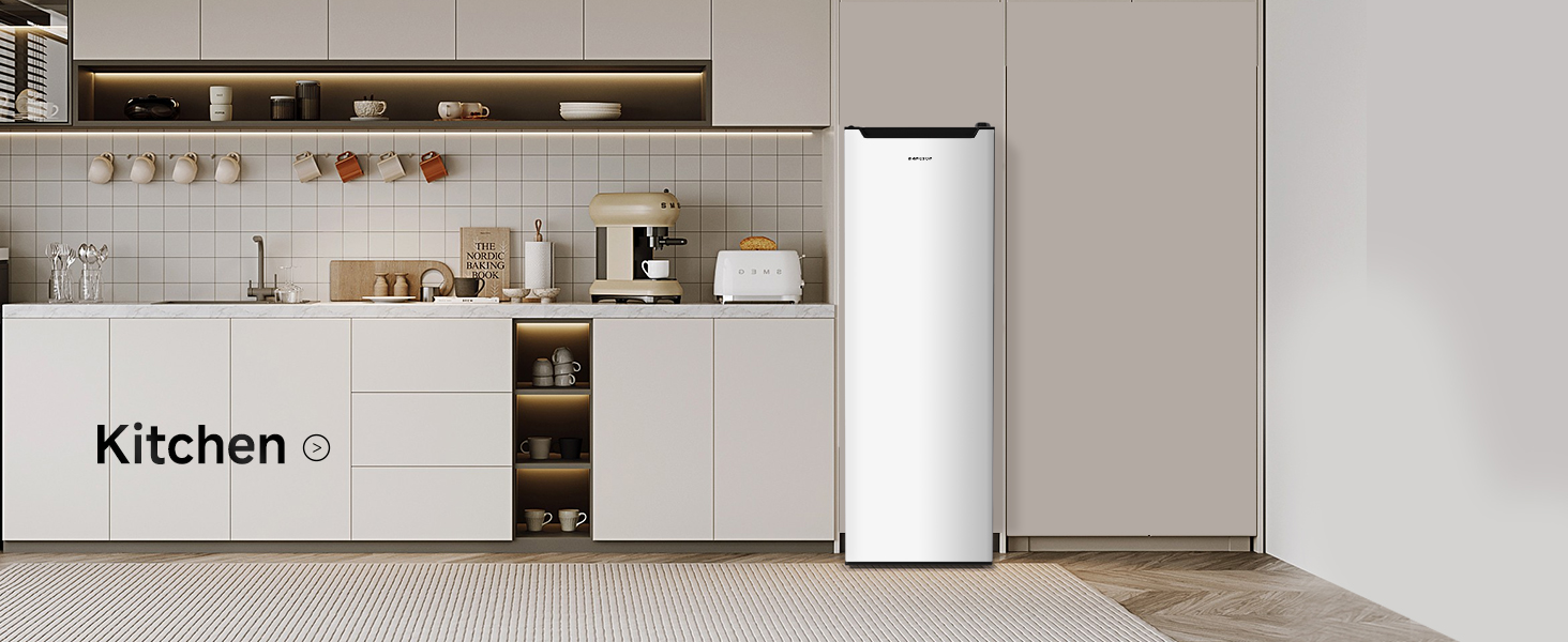 7.0 upright freezer