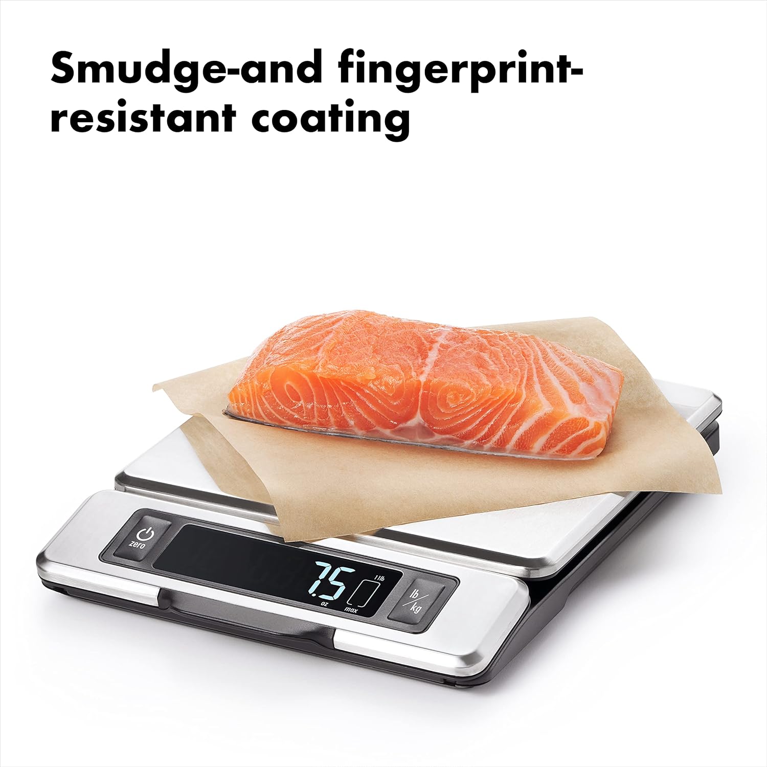 Slim Stainless Steel Digital Kitchen Food Scale (5kg Capacity)