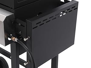 grills with Foldable Side Table