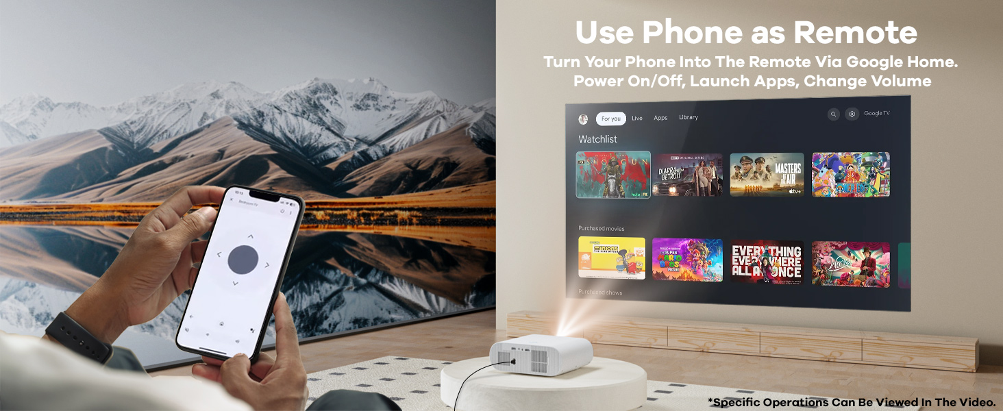 Bluetooth projector