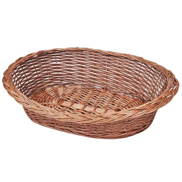 Willow Dog Basket/Pet Bed Natural 70 cm-petscare-ltd.com