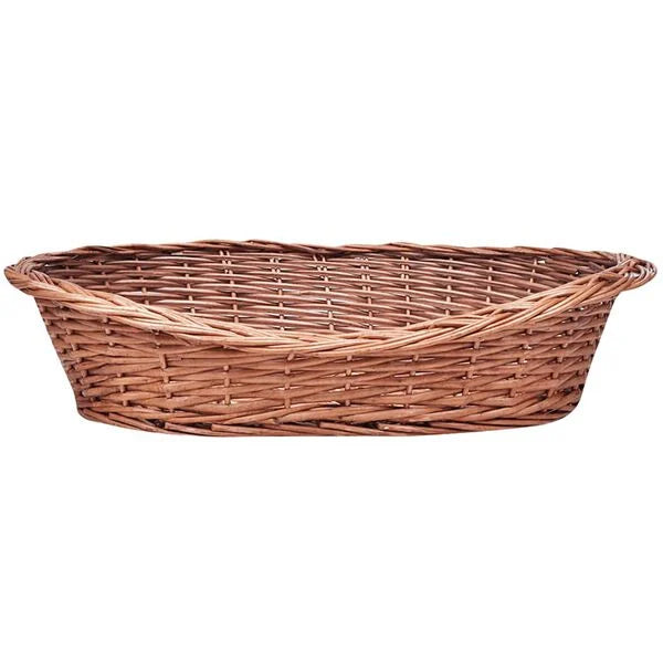 Willow Dog Basket/Pet Bed Natural 70 cm-petscare-ltd.com