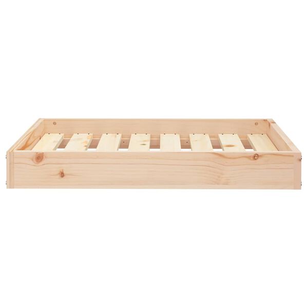 Dog Bed 71,5x54x9 cm Solid Wood Pine-petscare-ltd.com