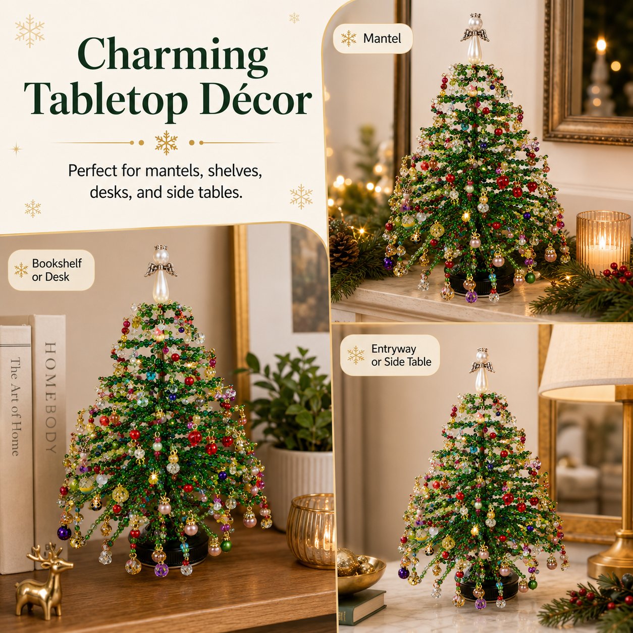 DIY Beaded Christmas Tree Kit